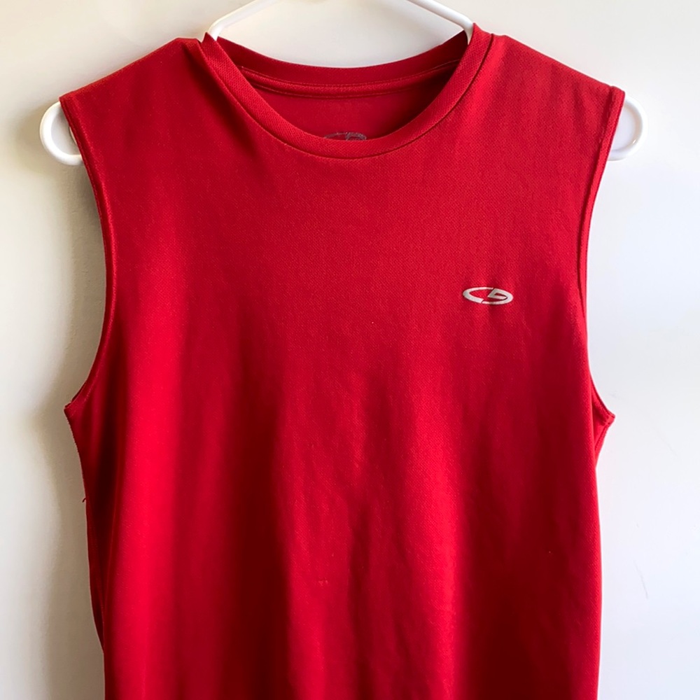 C9 Men’s Sleeveless Shirt Small C9 Logo Dri-Fit Crew Neck Plain Tank Top Workout